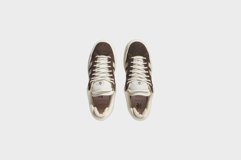 AdidasBadBunnyCampus Brown White CrewWhite 3