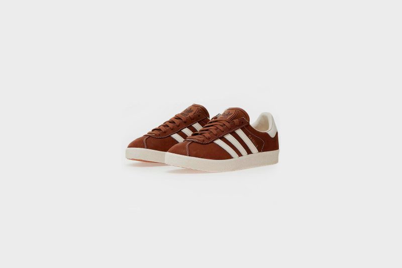 AdidasGazelle85 BrownWhite