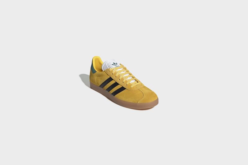 AdidasGazelleRekive Yellow Black Gum IH26322