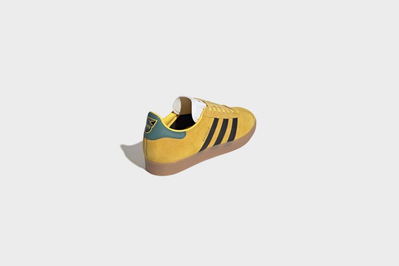 AdidasGazelleRekive Yellow Black Gum IH26324