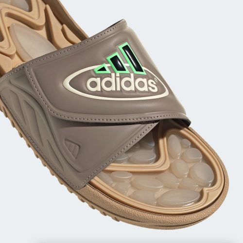 AdidasReptossageSlides Brown Beige Aluminum GY45527