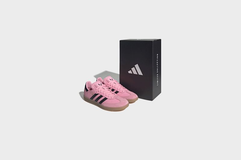 AdidasSambaMessiMiami Pink CoreBlack Gum IH81587