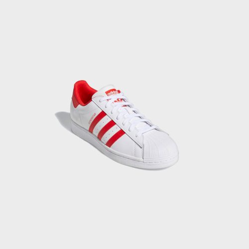 AdidasSuperstar White Red White GZ37412