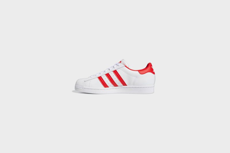 AdidasSuperstar White Red White GZ37414