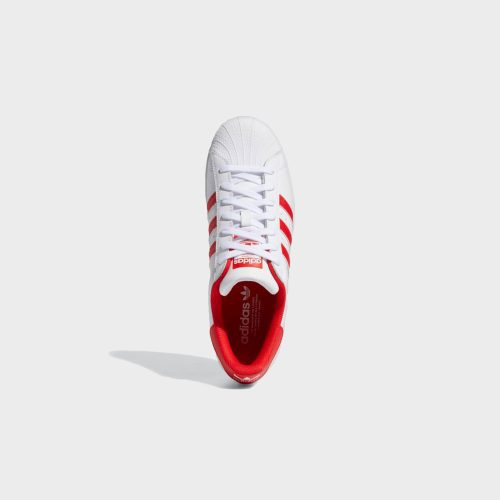 AdidasSuperstar White Red White GZ37415