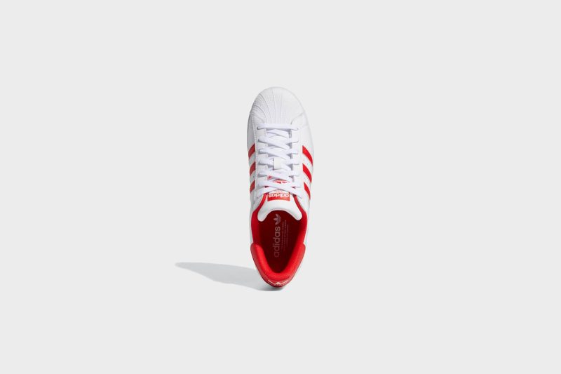 AdidasSuperstar White Red White GZ37415