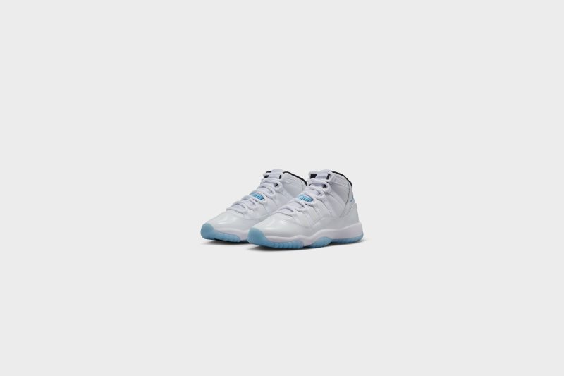 AirJordan11Retro GS White LegendBlue Black 378038 1042