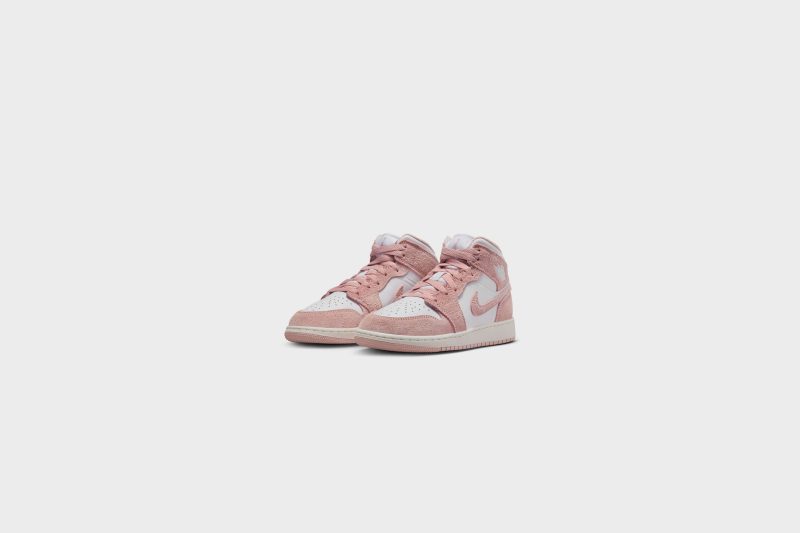 AirJordan1MidSE GS White LegendPinkSail FN7432 1612