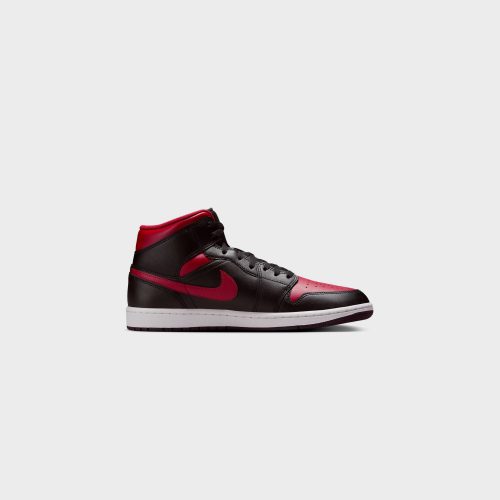 AirJordan1Mid Black VarsityRed SummitWhite DQ8426 0673