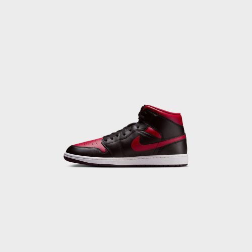 AirJordan1Mid Black VarsityRed SummitWhite DQ8426 0675