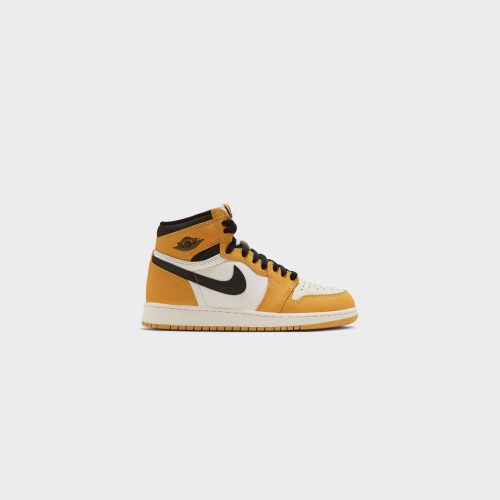 AirJordan1RetroHighOG GS YellowOchre Black Sail FD1437 7014