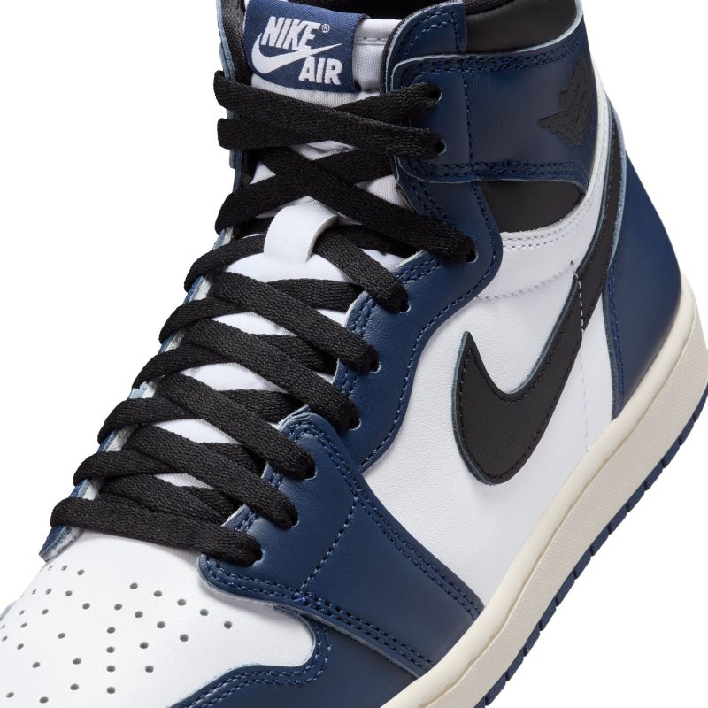 AirJordan1RetroHighOG MidnightNavy Black White Sail DZ5485 4019