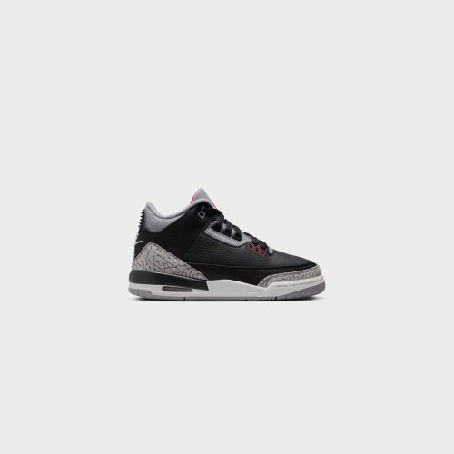 AirJordan3Retro GS Black FireRed CementGrey DM0967 0104