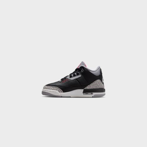 AirJordan3Retro GS Black FireRed CementGrey DM0967 0105