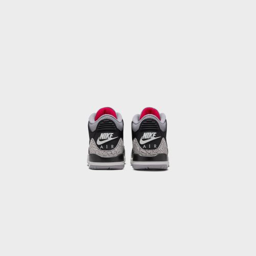 AirJordan3Retro GS Black FireRed CementGrey DM0967 0106