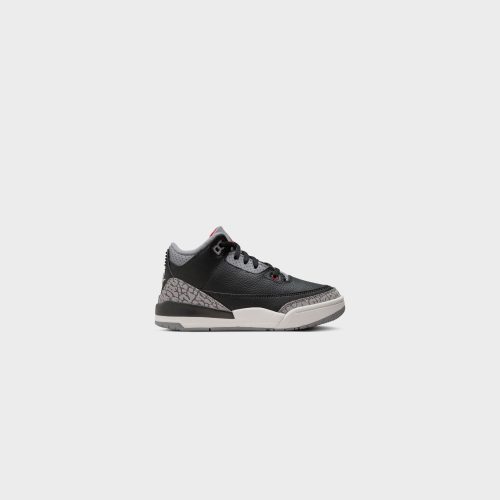 AirJordan3Retro PS Black FireRed CementGrey DM0966 0104