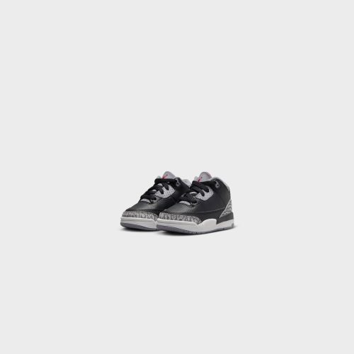 AirJordan3Retro TD Black FireRed CementGrey DM0968 0102