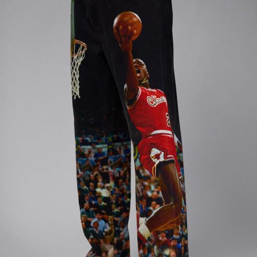 AirJordanPrintedTwillPants Black HF0045 0103