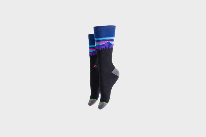 Arkansocks PinnacleView Black Violet 1