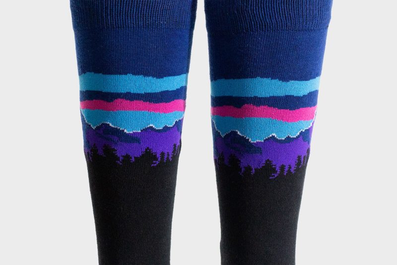 Arkansocks PinnacleView Black Violet 3