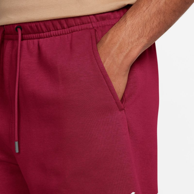 JordanBrooklynFleeceShorts Burgundy FN4535 6773