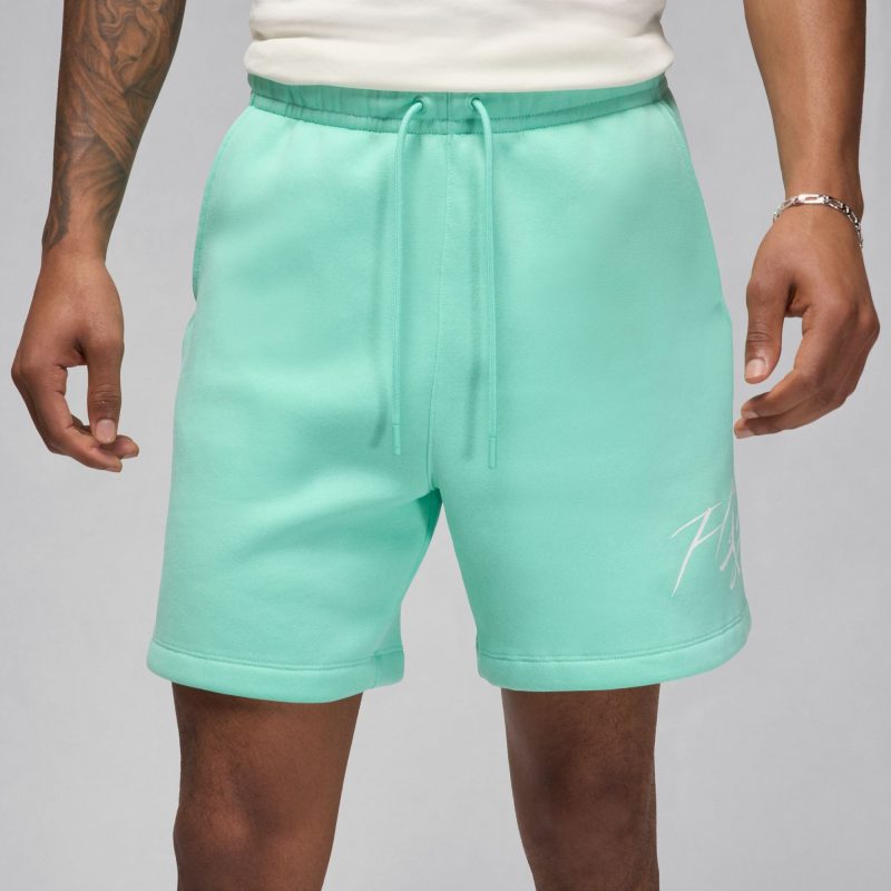 JordanBrooklynFleeceShorts Mint White FN4535 3492