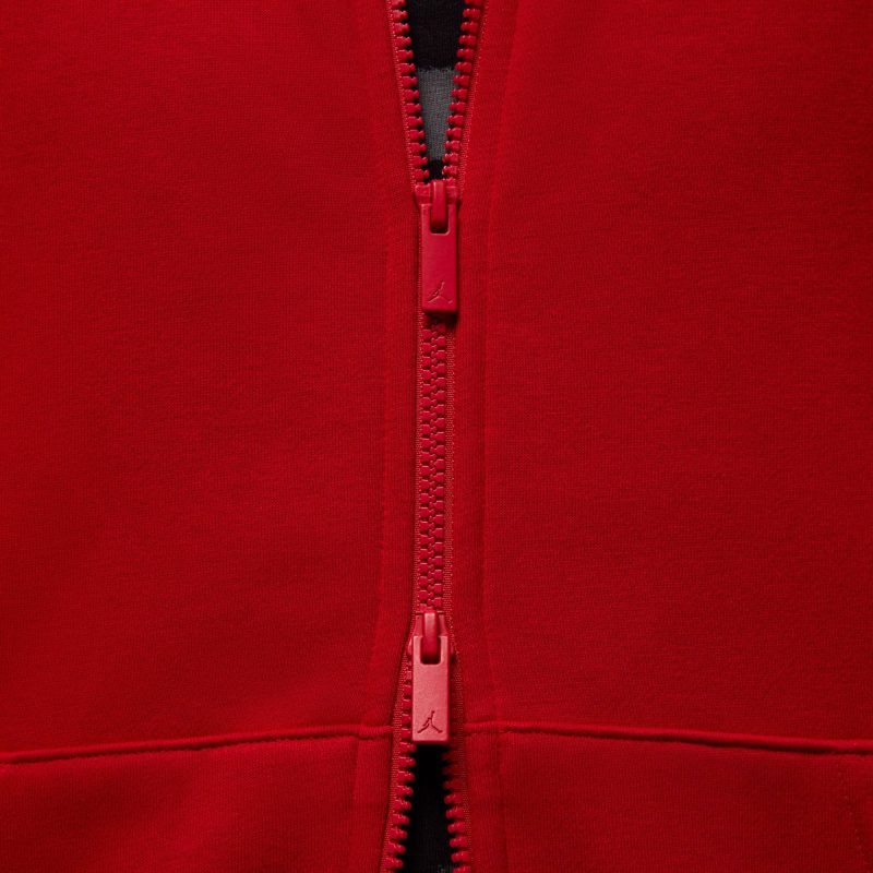 JordanBrooklynFull ZipFleeceHoodie UniversityRed FV7289 6873