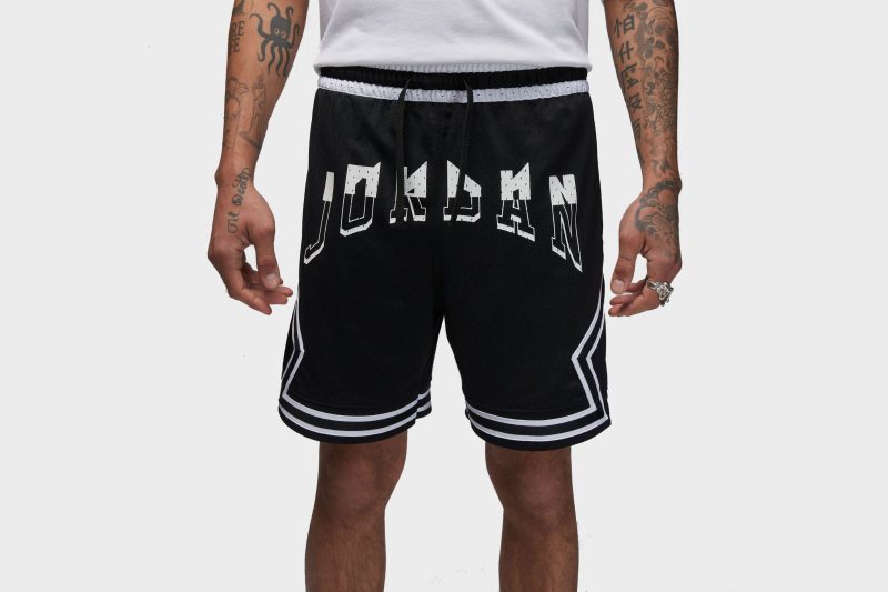 JordanDri FITSportMen sDiamondShorts Black White Black FD5957 0102