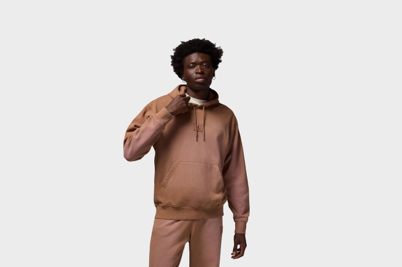 JordanFlightFleecePulloverHoodie ArchaeoBrown FV7249 2231