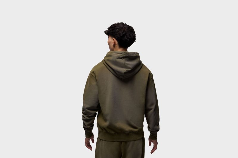 JordanFlightWashedHoodie Olive FV7249 2222