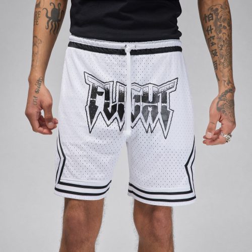 JordanSportDri FITDiamondShorts White Black FN5869 1002