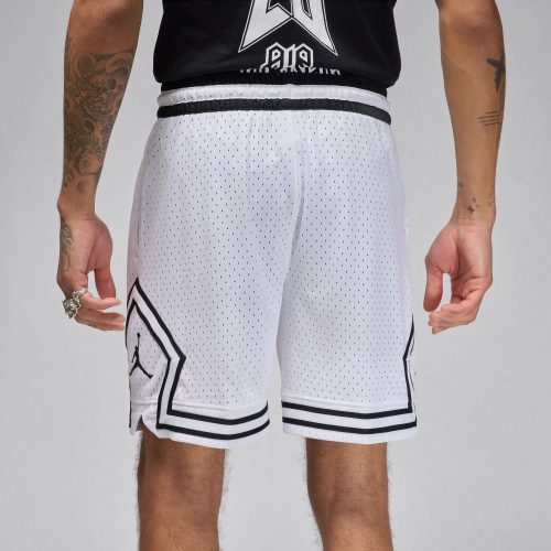 JordanSportDri FITDiamondShorts White Black FN5869 1003