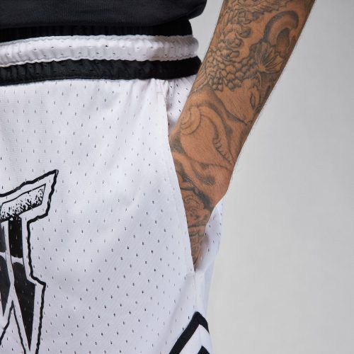 JordanSportDri FITDiamondShorts White Black FN5869 1004