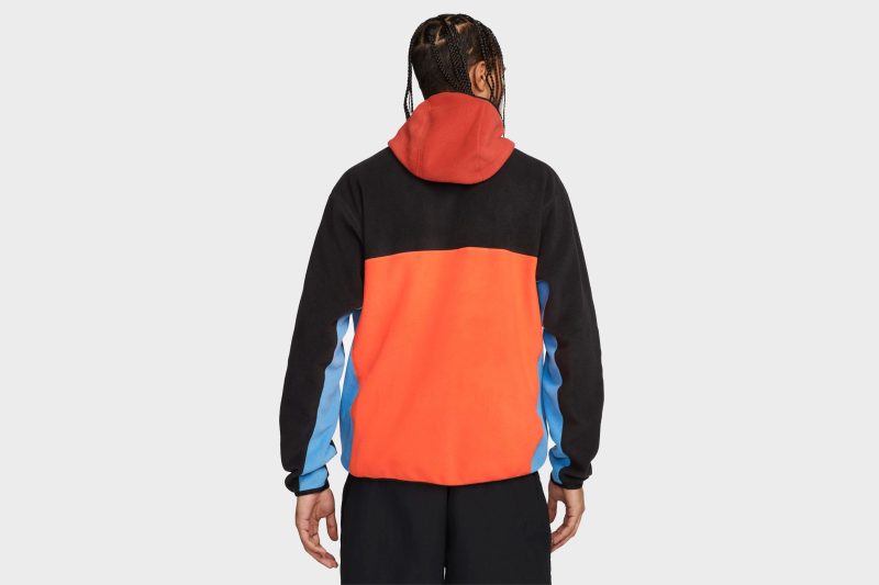 NikeACGPolartec WolfTree PulloverHoodie Cinnabar Black RushOrange DutchBlue CV0642 6714