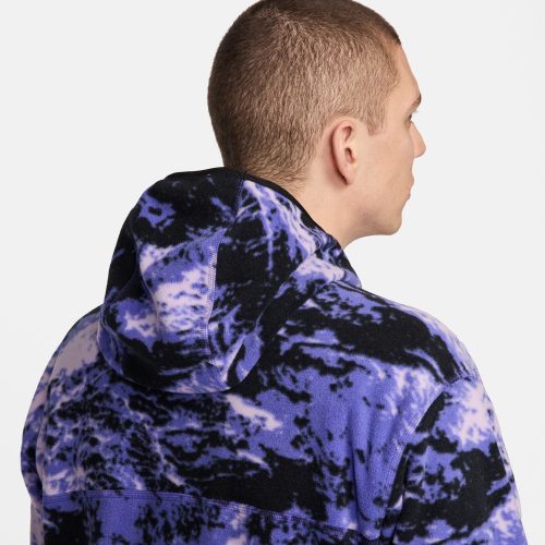 NikeACG WolfTree AlloverPrintPulloverHoodie LilacBloom Black SummitWhite FN2453 5124