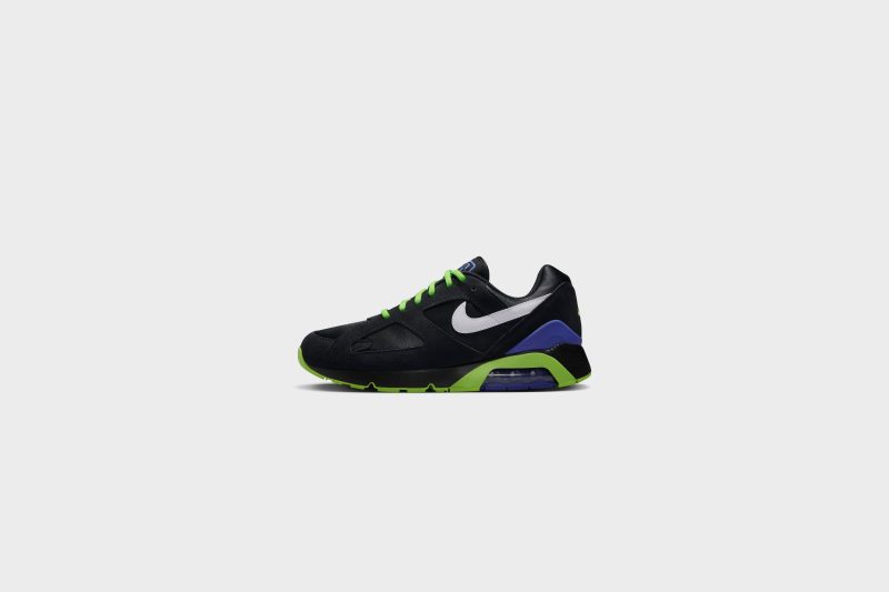 NikeAir180QS Black White ActionGreen FZ3058 0011