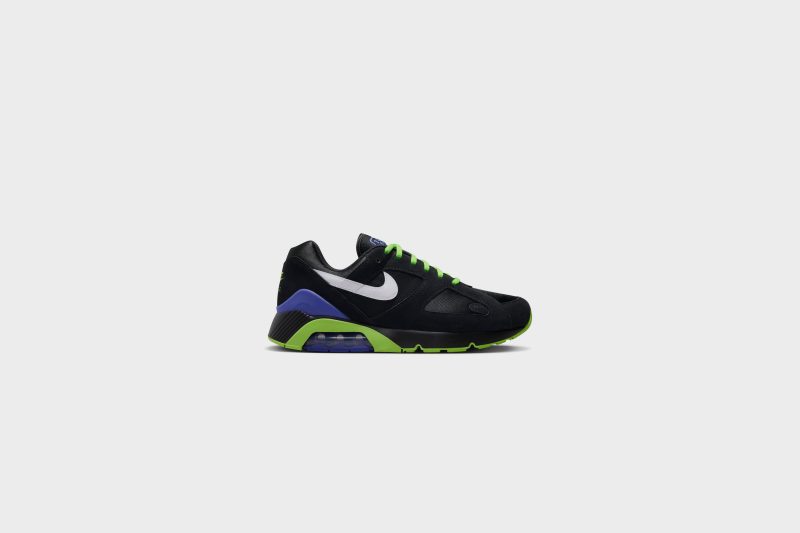 NikeAir180QS Black White ActionGreen FZ3058 0014