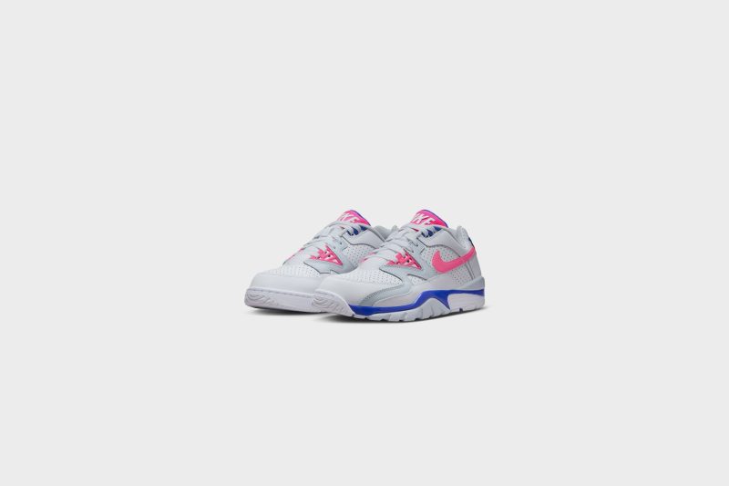 NikeAirCrossTrainer3Low White HyperPink RacerBlue FN6887 1002