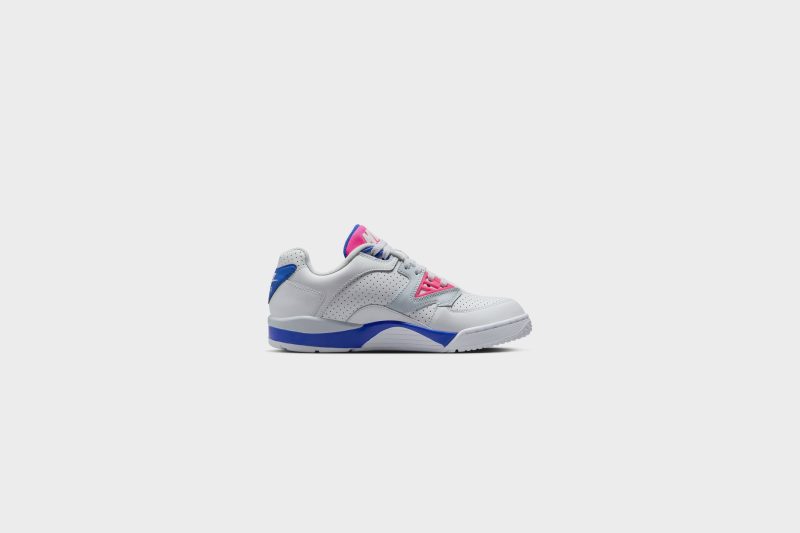 NikeAirCrossTrainer3Low White HyperPink RacerBlue FN6887 1003