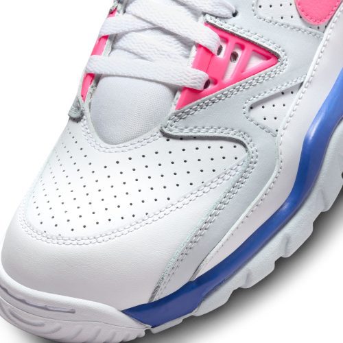 NikeAirCrossTrainer3Low White HyperPink RacerBlue FN6887 1009