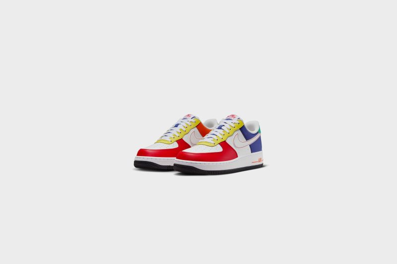 NikeAirForce1 07LV8 UniversityRed White FN6840 6572