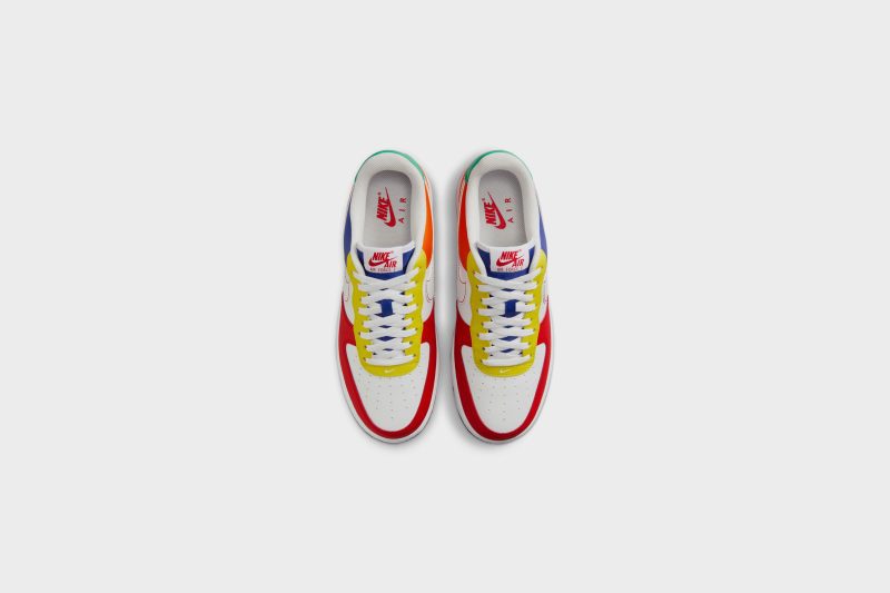 NikeAirForce1 07LV8 UniversityRed White FN6840 6577