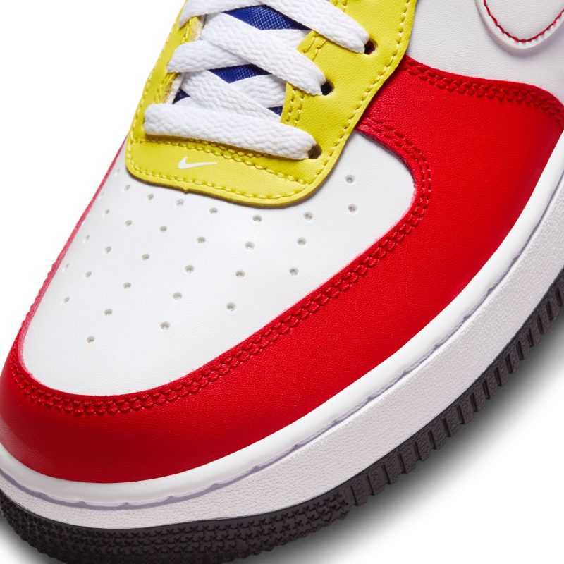 NikeAirForce1 07LV8 UniversityRed White FN6840 6579