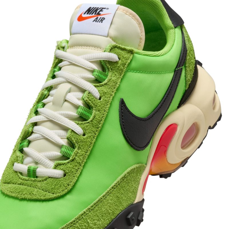 NikeAirMaxWaffleSP ActionGreen Black FV6946 3019