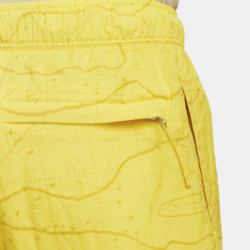 NikeAirMen sLinedWovenShorts Yellow DM5226 7096