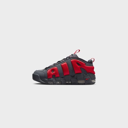 NikeAirMoreUptempoLow DarkGrey LTCrimson FZ3055 0025