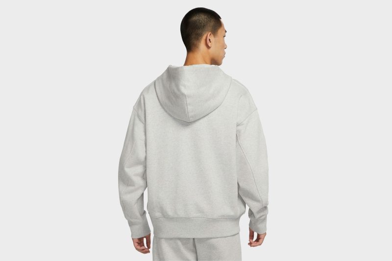 NikeFrenchTerry1 2ZipPulloverHoodie Grey Heather DM5279 0503