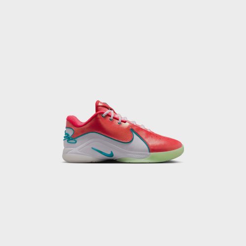 NikeLeBronXXIIXMAS SolarRed White VaporGreen DustyCactus 4