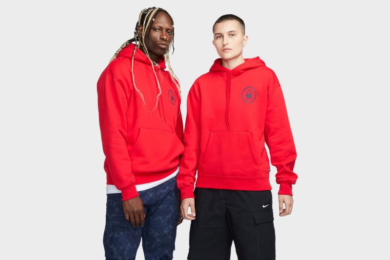 NikeSBFleeceHoodie Red FN0549 6572