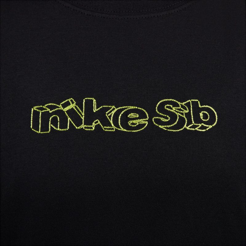 NikeSBM90SkateT Shirt Black FZ5287 0105